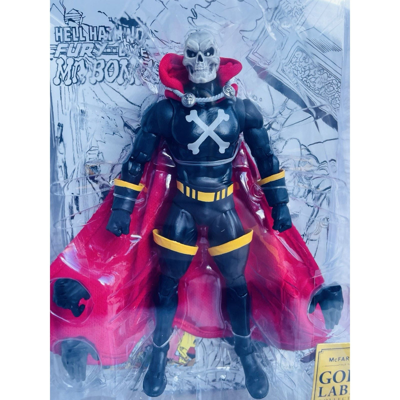 DC Direct Action Figure Mr Bones (Infinity Inc 16) (Gold Label) 18 cm - Planet Toys