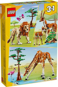Lego Creator 3 in 1 31150 Wild Safari Animals Playset for Ages 9 & Up