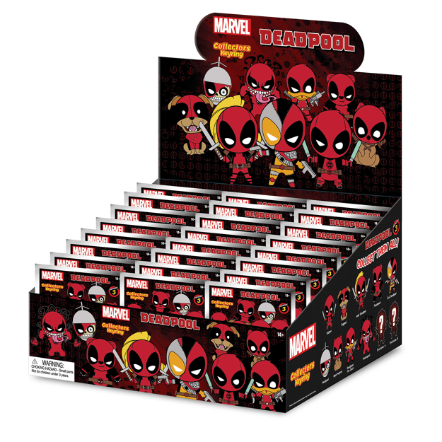 Deadpool Series 3 Bag Clips - Planet Toys