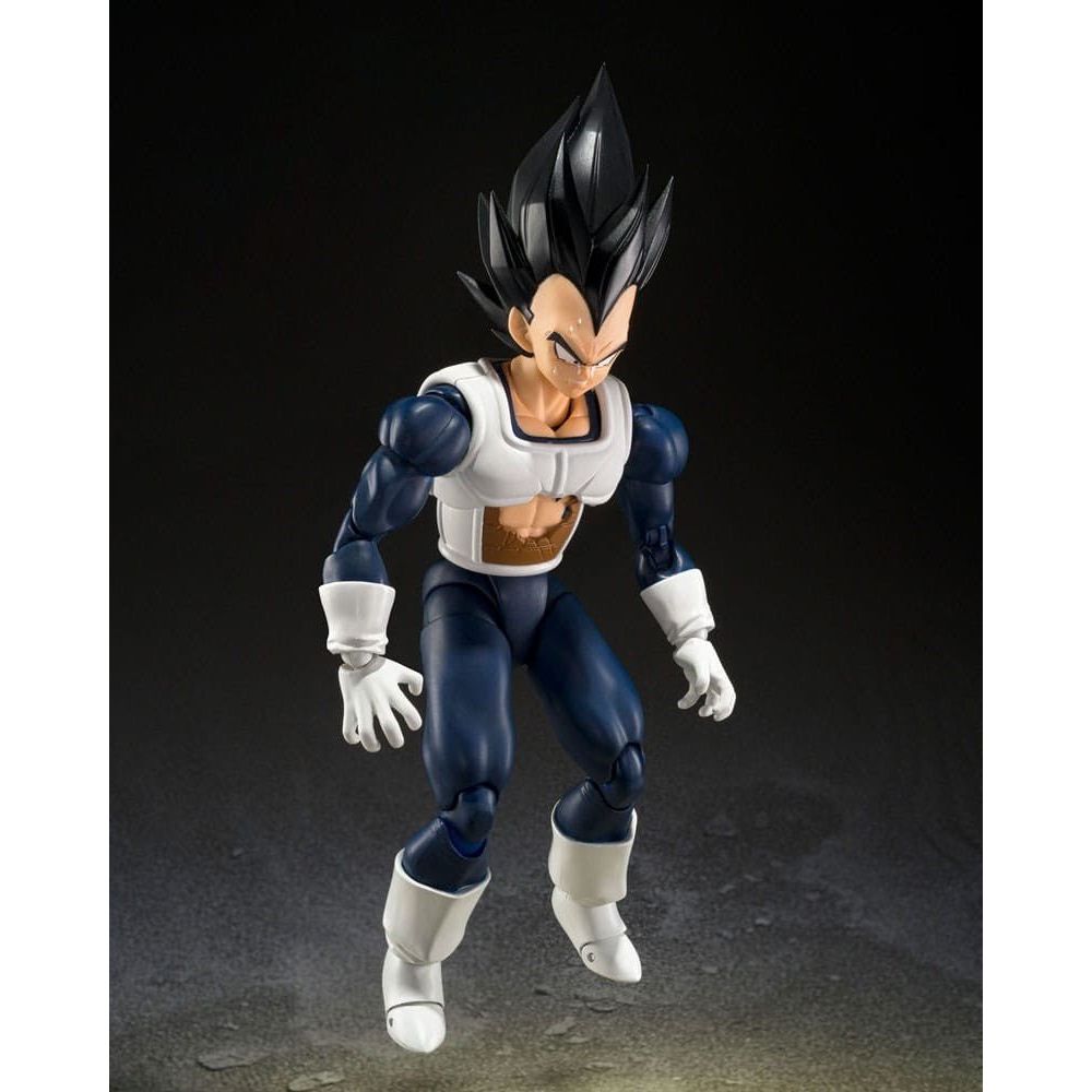 Dragon Ball S.H. Figuarts Action Figure Vegeta Old Battle Clothes 14 cm - Planet Toys