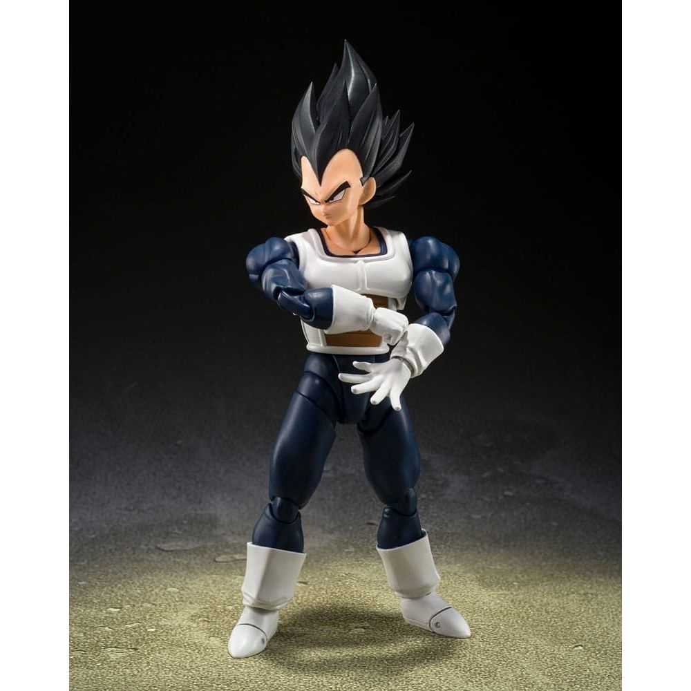 Dragon Ball S.H. Figuarts Action Figure Vegeta Old Battle Clothes 14 cm - Planet Toys