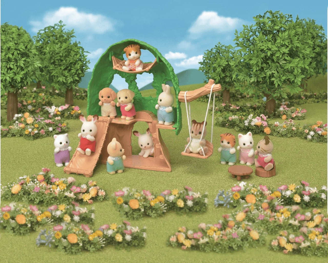 Sylvanian Families Baby Tree House Toy Playset for Ages 3 and Up