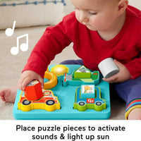 Fisher - Price Shapes & Sounds Vehicle Puzzle Toy - Planet Toys
