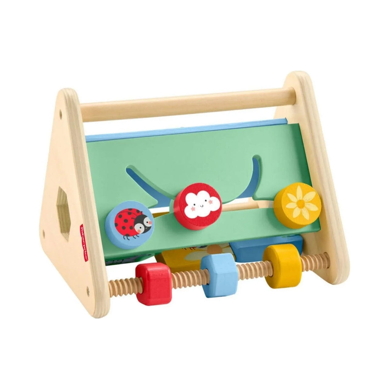 Fisher - Price Wooden Activity Triangle - Planet Toys