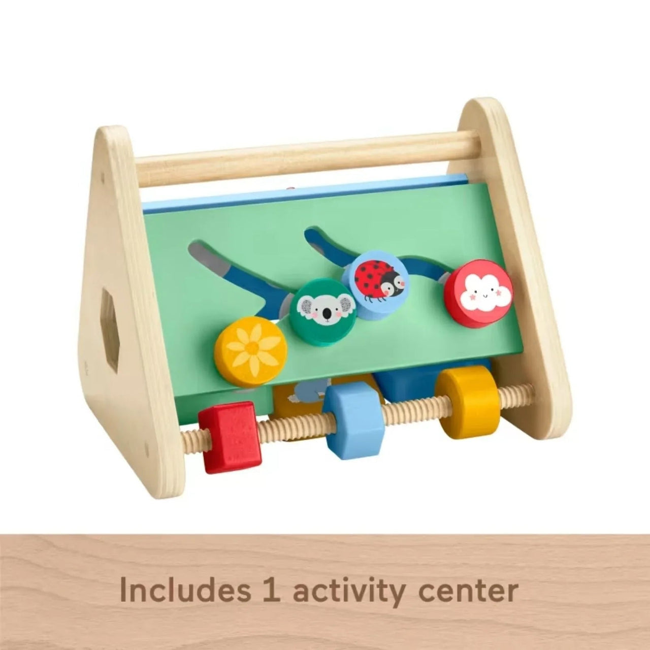 Fisher - Price Wooden Activity Triangle - Planet Toys