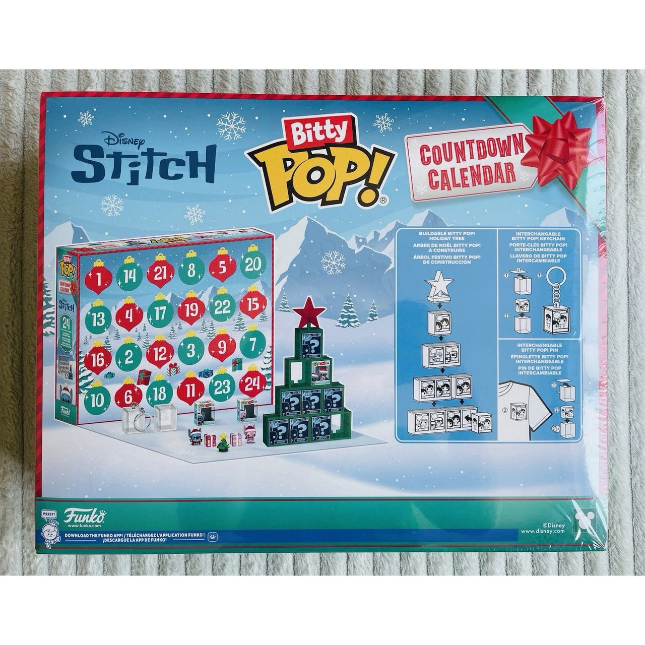 Funko Bitty Pop! Countdown Calendar Disney Stitch Holiday - Planet Toys