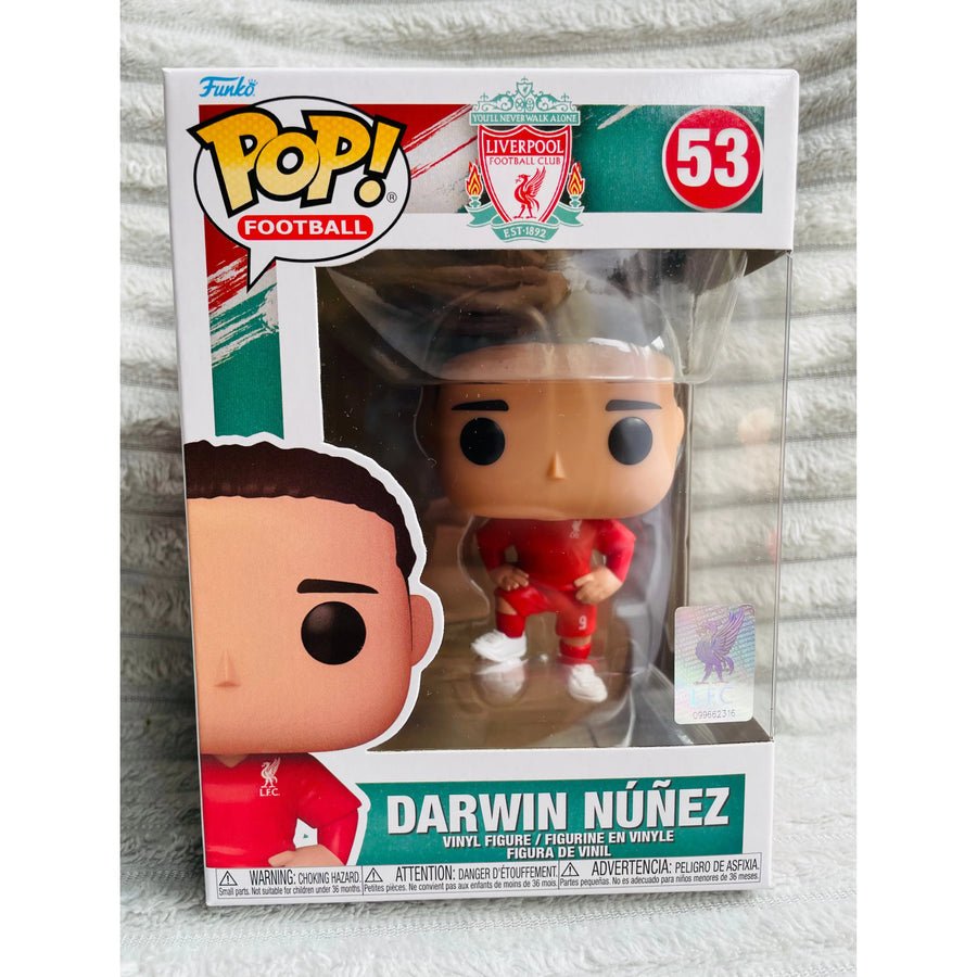 Funko Pop! Football Liverpool Vinyl Figure 53 Darwin Nunez - Planet Toys