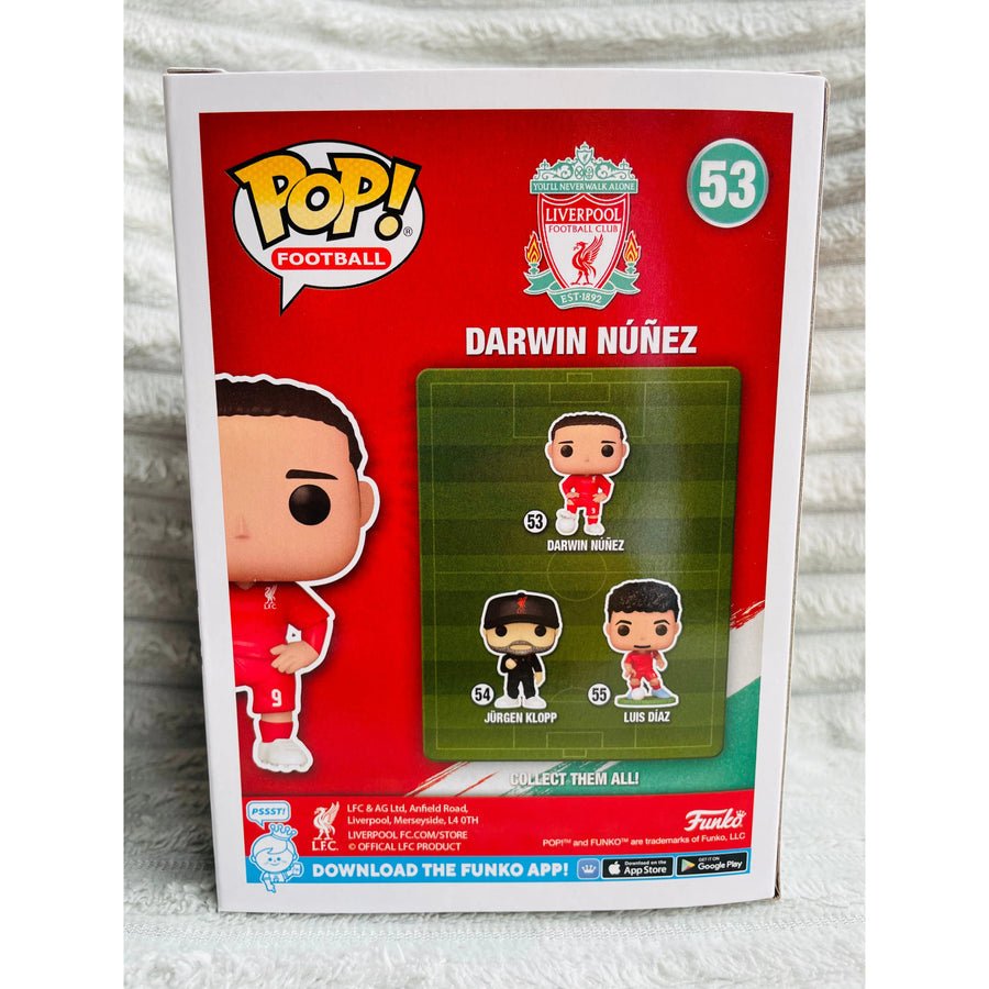 Funko Pop! Football Liverpool Vinyl Figure 53 Darwin Nunez - Planet Toys