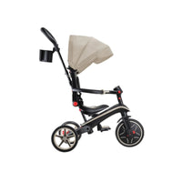 Globber Explorer Trike 4 - in - 1 Foldable - Taupe - Planet Toys