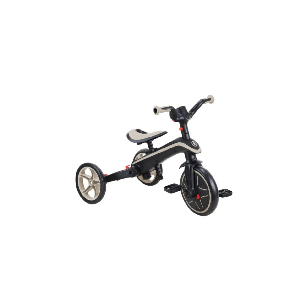 Globber Explorer Trike 4 - in - 1 Foldable - Taupe - Planet Toys
