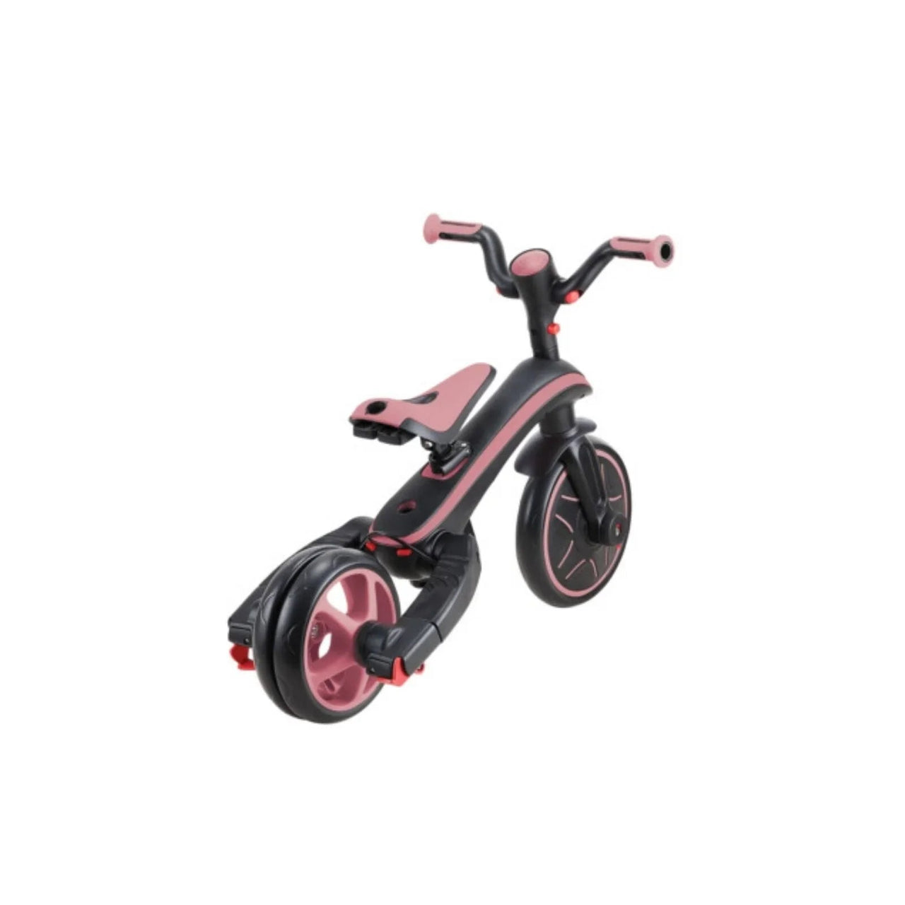 Globber Explorer Trike Foldable 4 in 1 - Deep Pastel Pink - Planet Toys