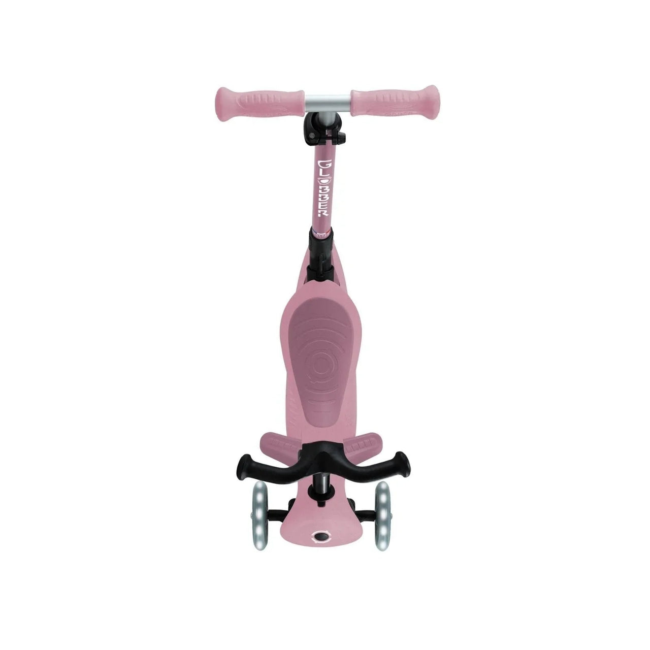 Globber Go Up Active Lights Eco Scooter - Berry - Planet Toys