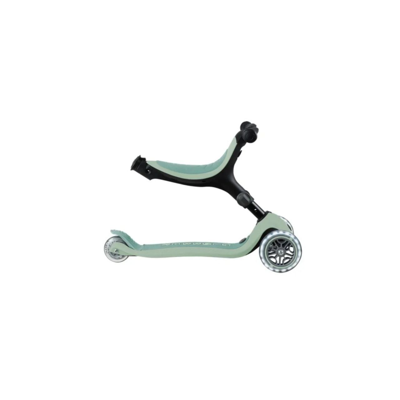Globber Go Up Active Lights Eco Scooter - Pistachio - Planet Toys