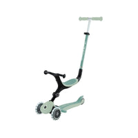 Globber Go Up Active Lights Eco Scooter - Pistachio - Planet Toys