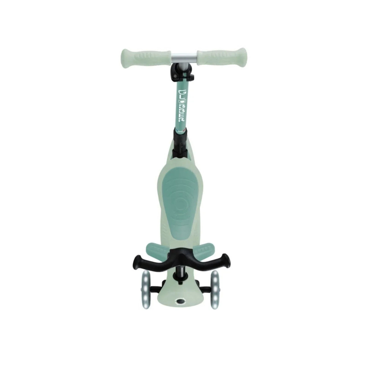 Globber Go Up Active Lights Eco Scooter - Pistachio - Planet Toys