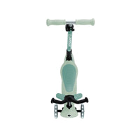 Globber Go Up Active Lights Eco Scooter - Pistachio - Planet Toys
