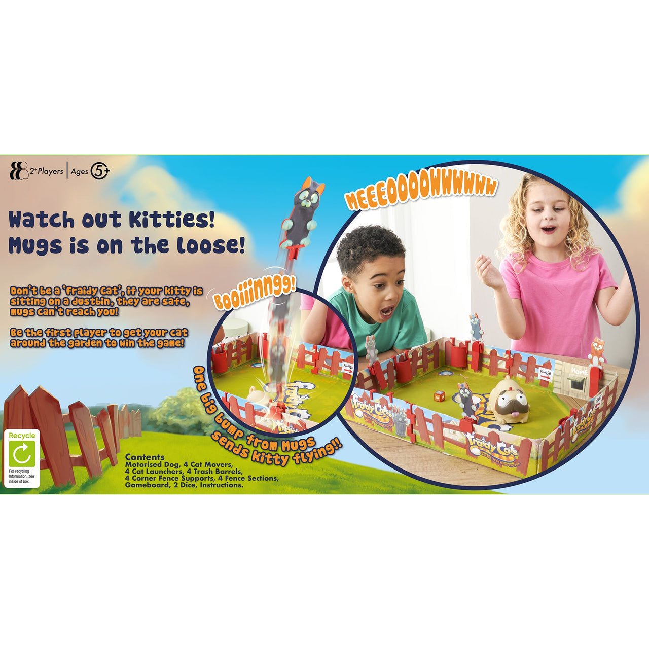 Fraidy Cats Board Game