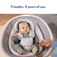 Graco Sway N Grow Bluetooth Swing - Heather - Planet Toys