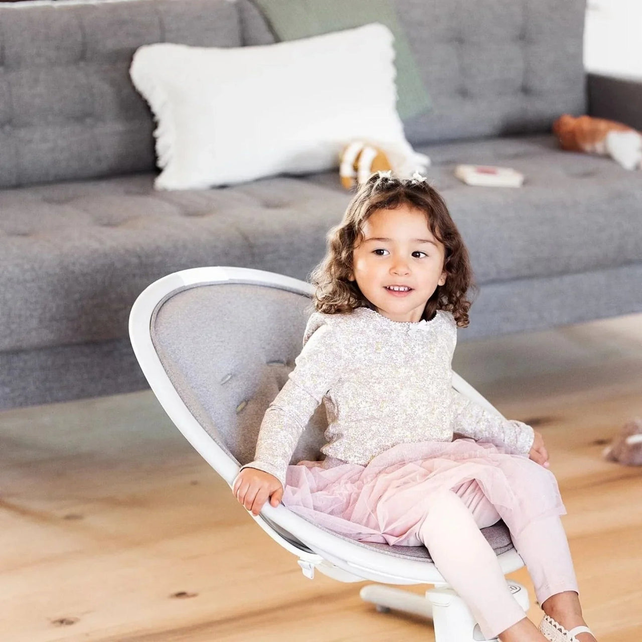 Graco Sway N Grow Bluetooth Swing - Heather - Planet Toys