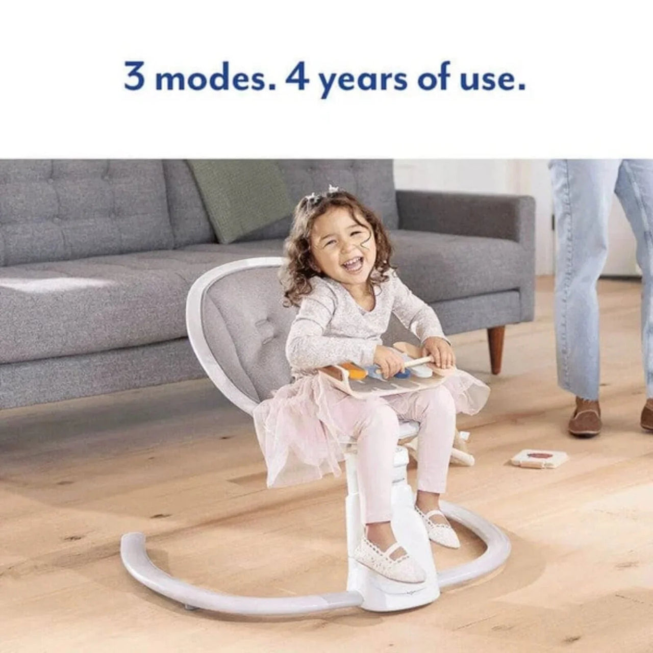 Graco Sway N Grow Bluetooth Swing - Heather - Planet Toys