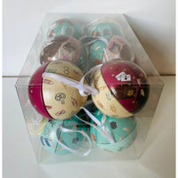 Hallmark Harry Potter Tin Bauble Christmas Ornaments Pack of 12 - Planet Toys