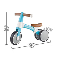 Hape First Ride Toddler Balance Bike, Blue - Planet Toys