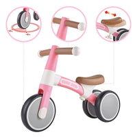 Hape First Ride Toddler Balance Bike, Pink - Planet Toys