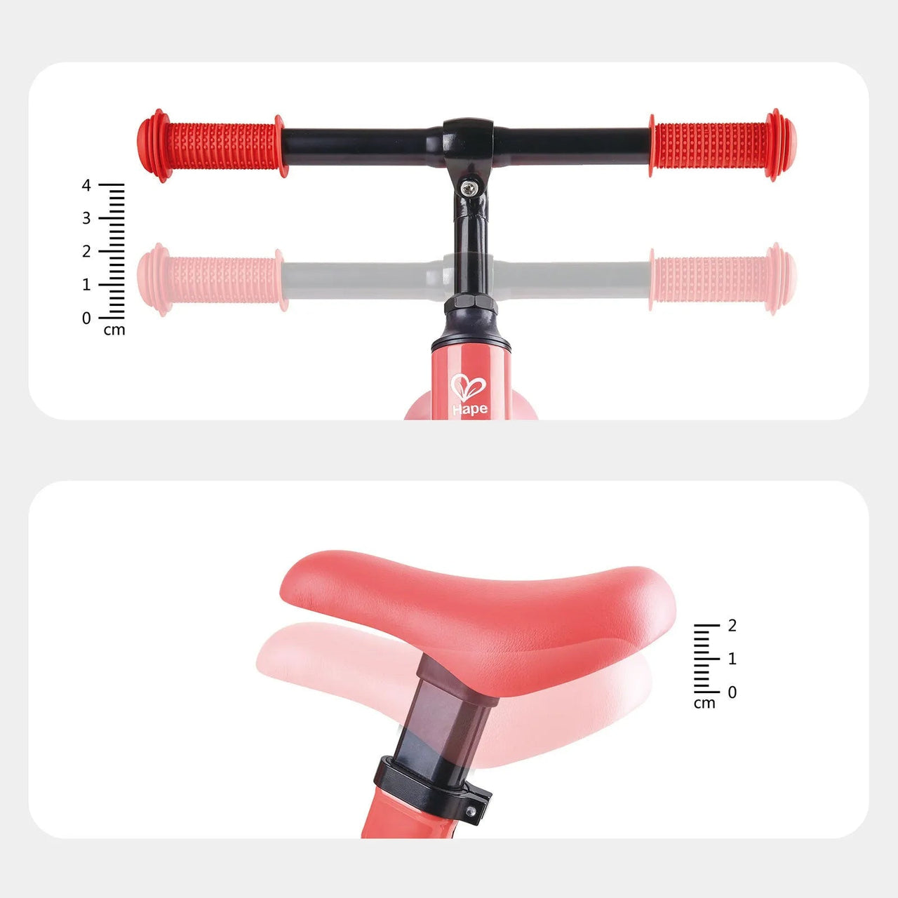 Hape New Explorer Kids Balance Bike, Pink - Planet Toys