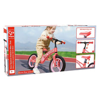 Hape New Explorer Kids Balance Bike, Pink - Planet Toys