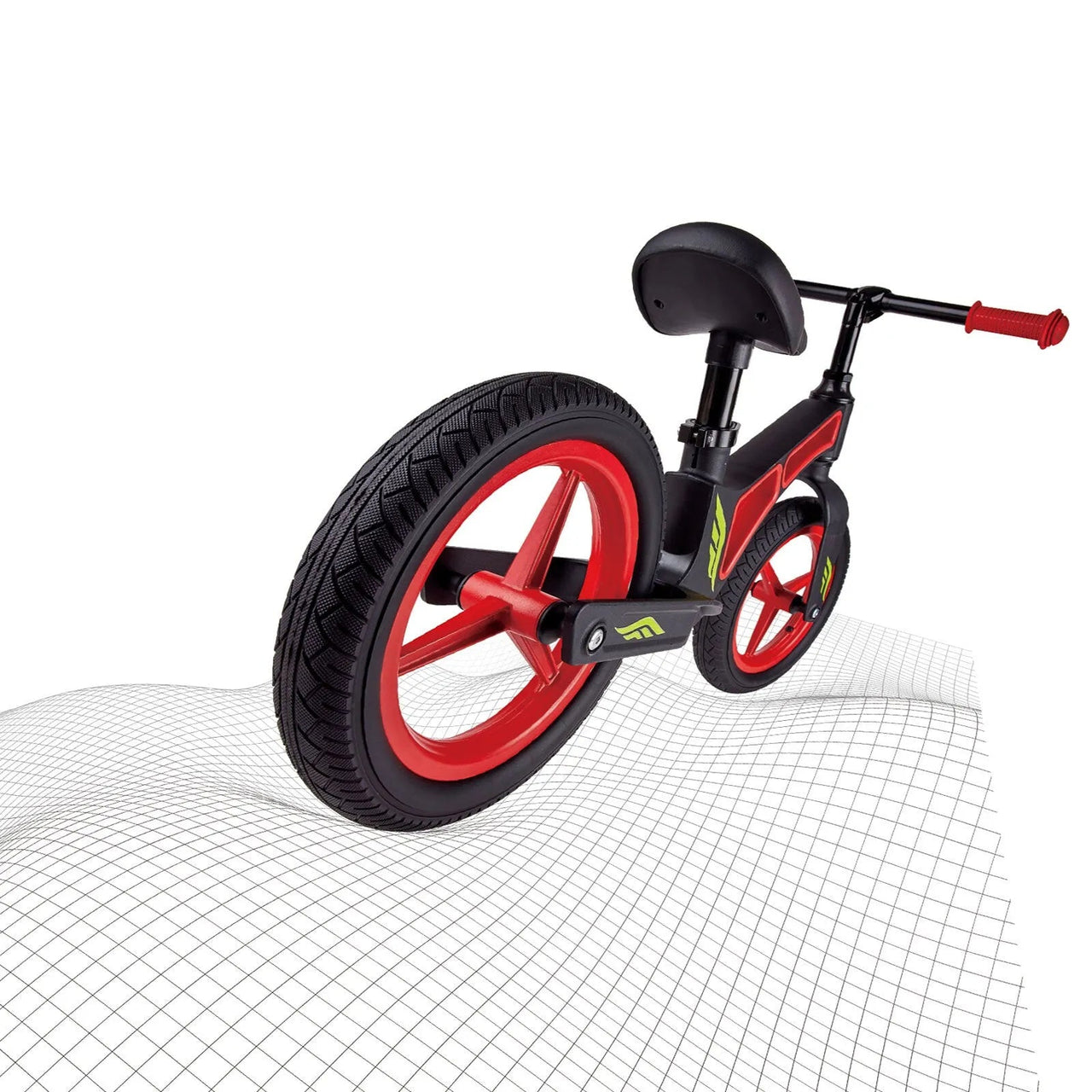 Hape New Explorer Kids Balance Bike, Red - Planet Toys