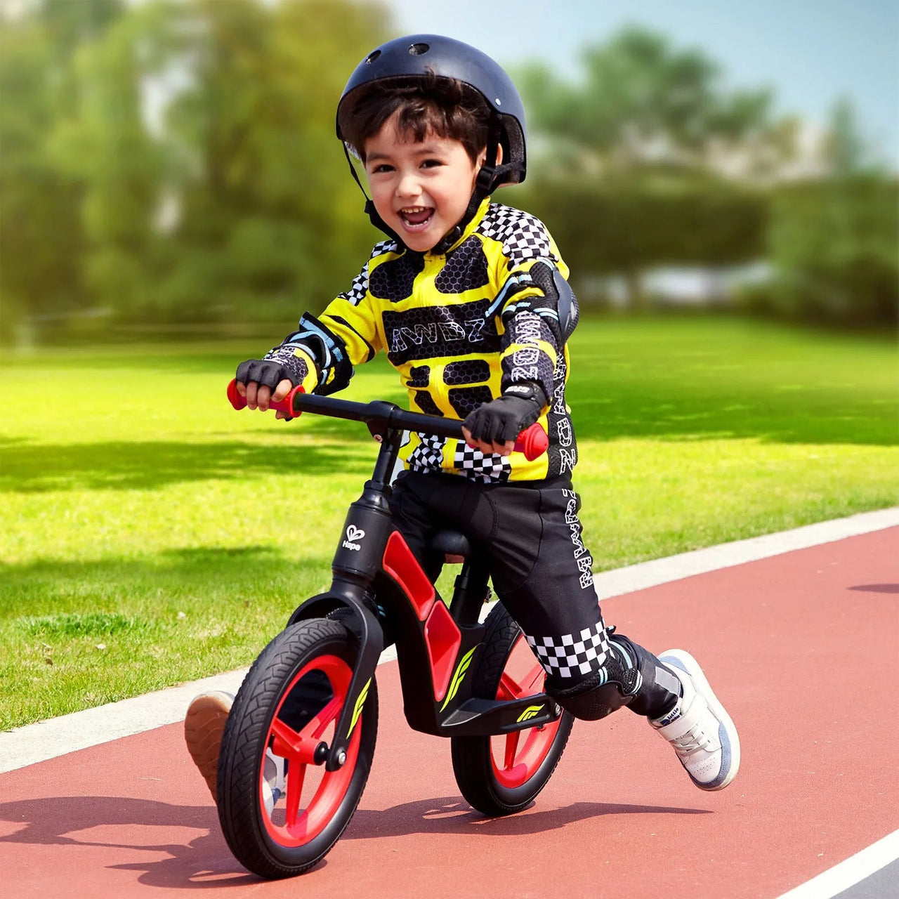 Hape New Explorer Kids Balance Bike, Red - Planet Toys