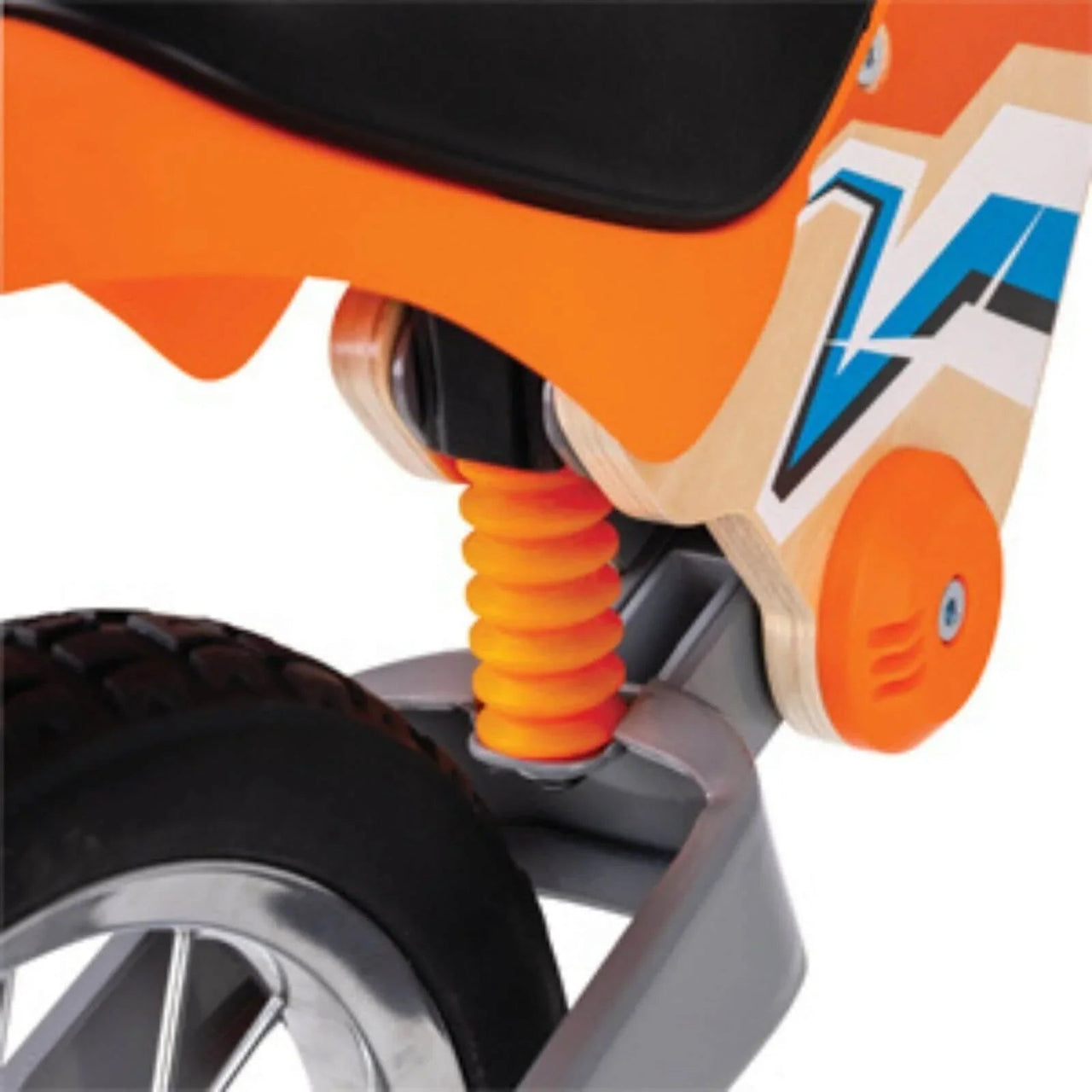 Hape Off Road Kids Balance Bike - Orange - Planet Toys