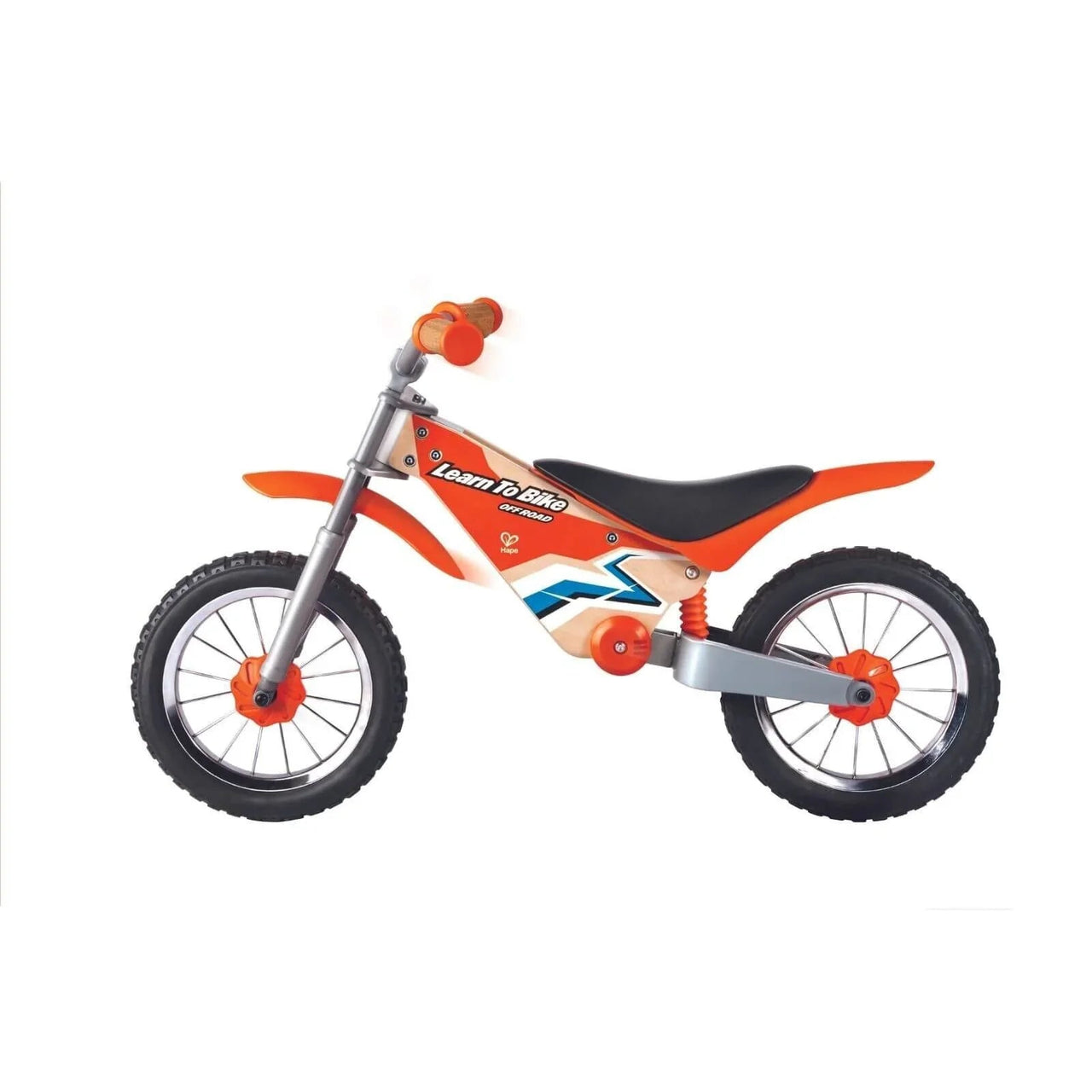 Hape Off Road Kids Balance Bike - Orange - Planet Toys
