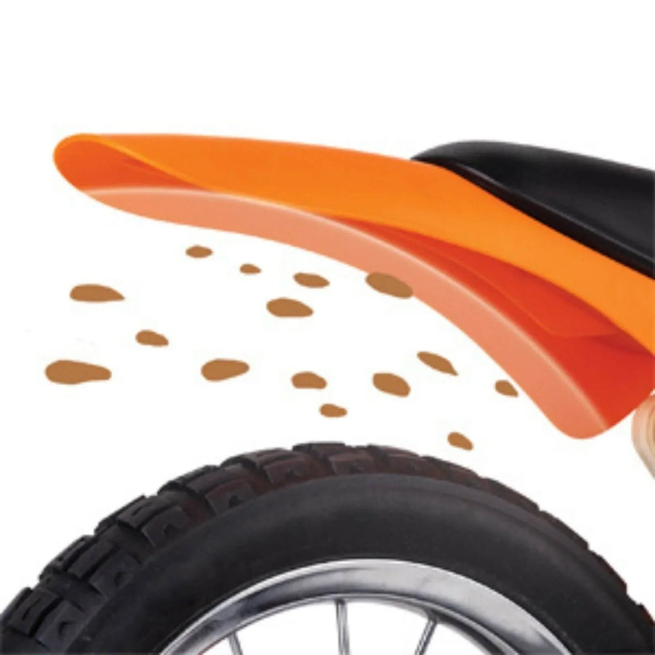 Hape Off Road Kids Balance Bike - Orange - Planet Toys