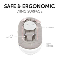 Hauck Alpha Bouncer 2 - in - 1 - Beige Bloom - Planet Toys