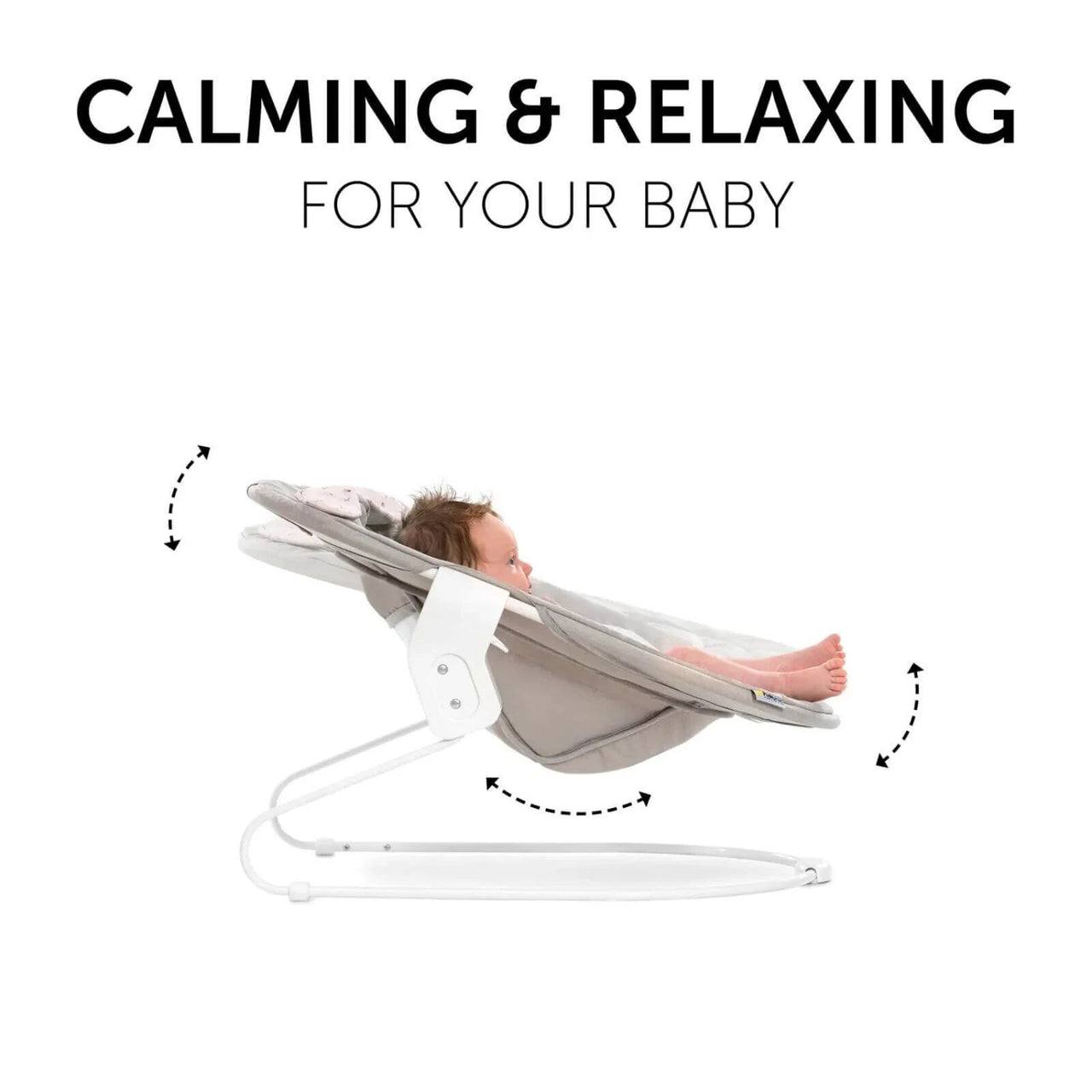 Hauck Alpha Bouncer 2 - in - 1 - Beige Bloom - Planet Toys