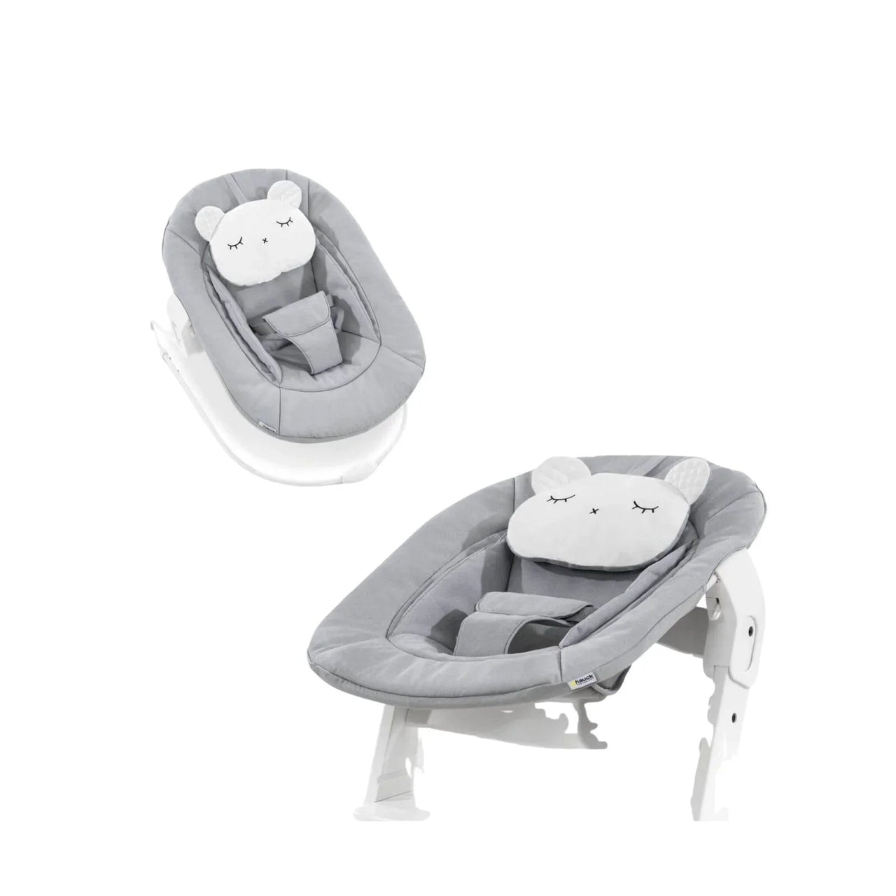 Hauck Alpha Bouncer 2 - in - 1 - Light Grey - Planet Toys