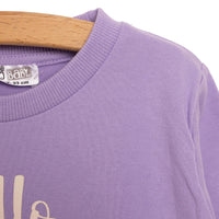 HelloBaby Baby Girl Animal Printed Sweatshirt - Purple - Planet Toys