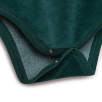 HelloBaby Boys Long Sleeve Bodysuit Christmas with Poppers Crew Neck Long Sleeve - Green - Planet Toys