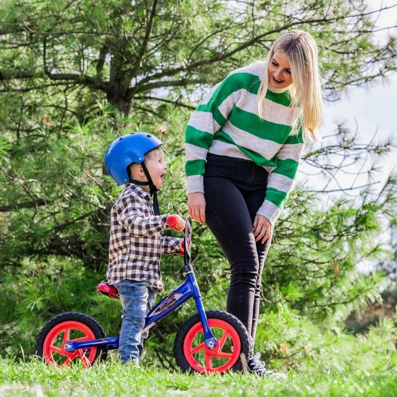 Huffy 12" Balance Bike - Spider - Man - Planet Toys