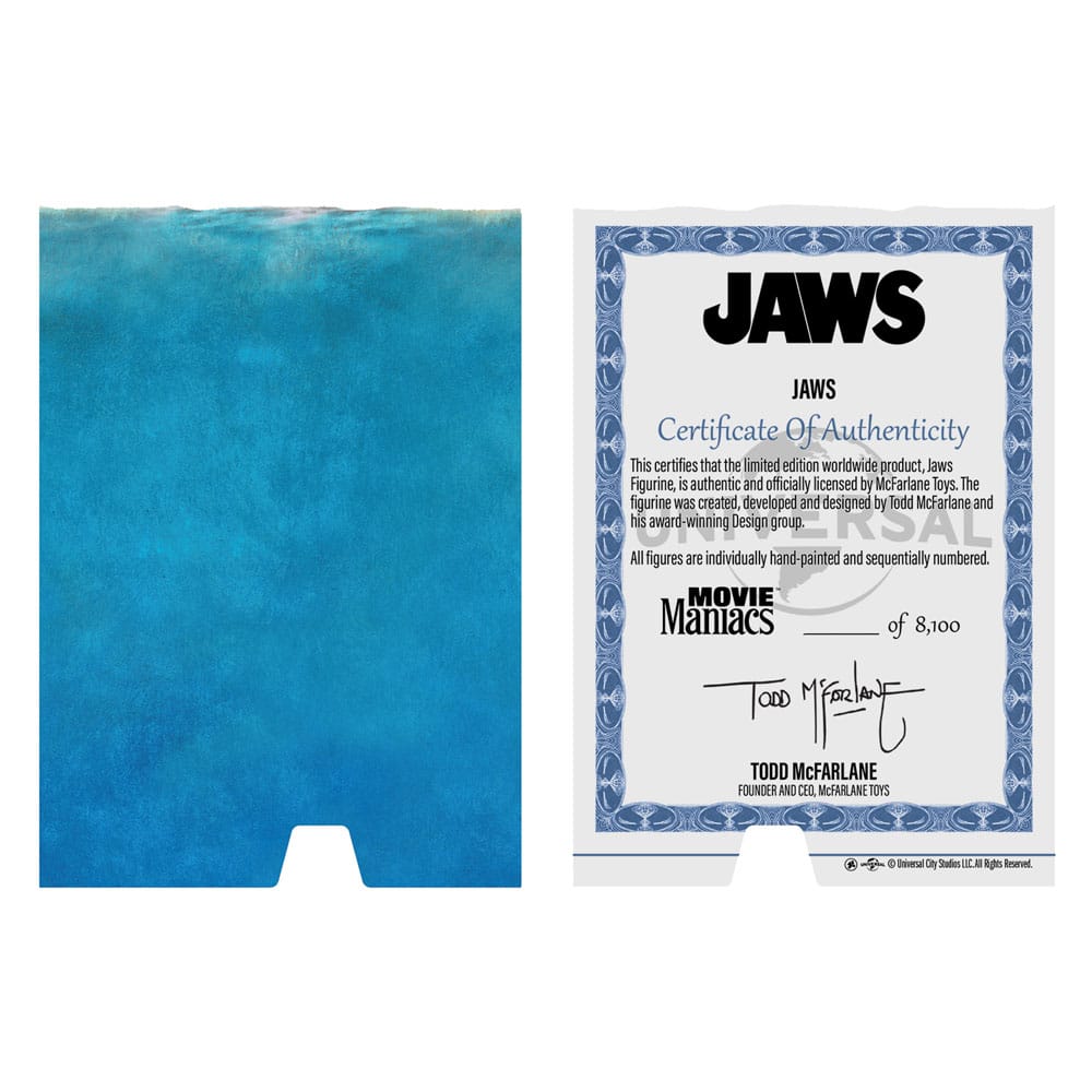 Jaws Movie Maniacs PVC Statue Jaws (50th Anniversary) 16 cm - Planet Toys