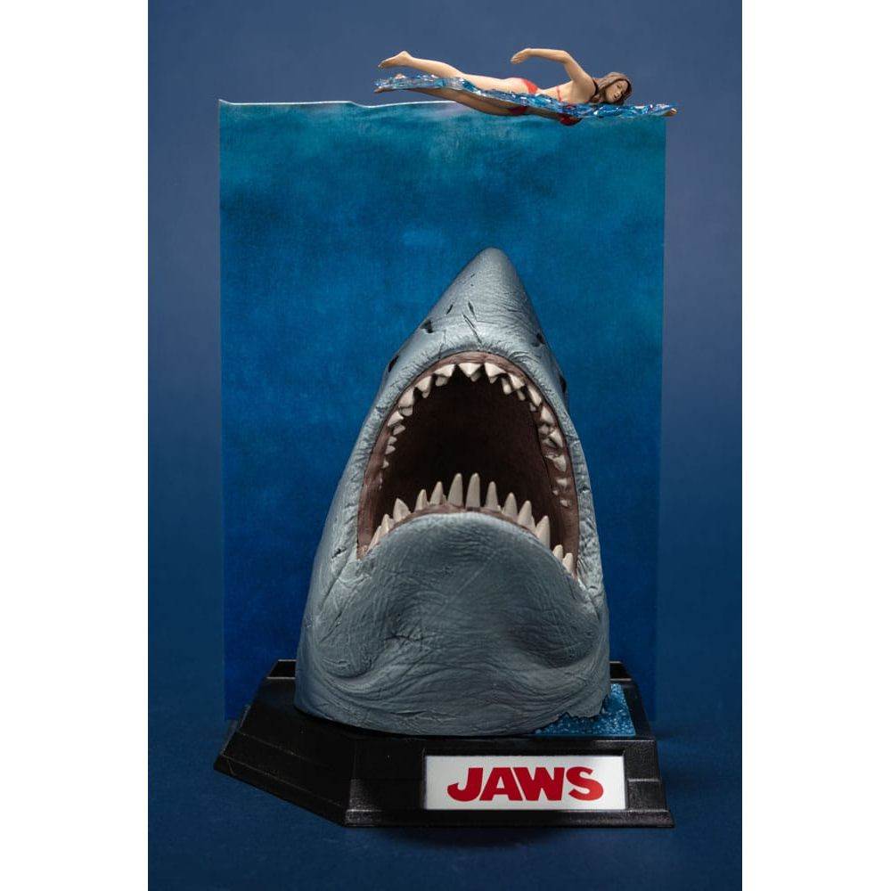 Jaws Movie Maniacs PVC Statue Jaws (50th Anniversary) 16 cm - Planet Toys