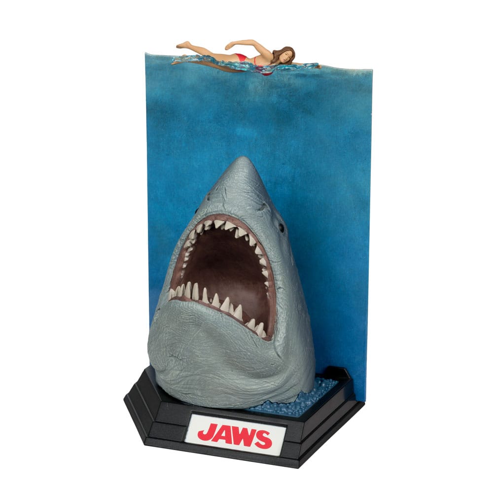 Jaws Movie Maniacs PVC Statue Jaws (50th Anniversary) 16 cm - Planet Toys