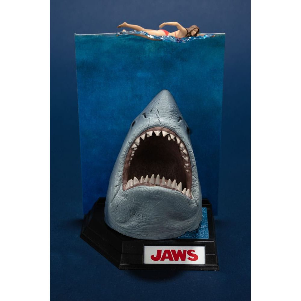 Jaws Movie Maniacs PVC Statue Jaws (50th Anniversary) 16 cm - Planet Toys
