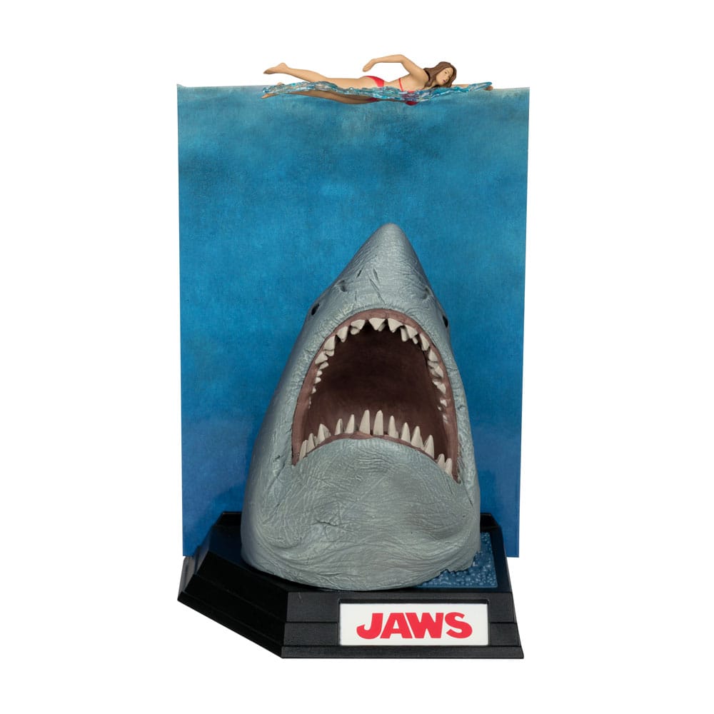 Jaws Movie Maniacs PVC Statue Jaws (50th Anniversary) 16 cm - Planet Toys