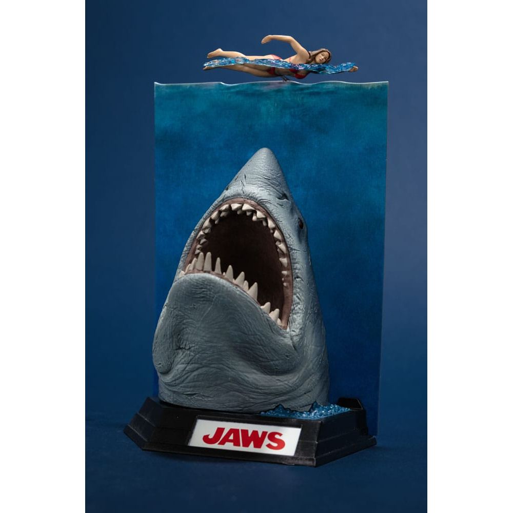 Jaws Movie Maniacs PVC Statue Jaws (50th Anniversary) 16 cm - Planet Toys