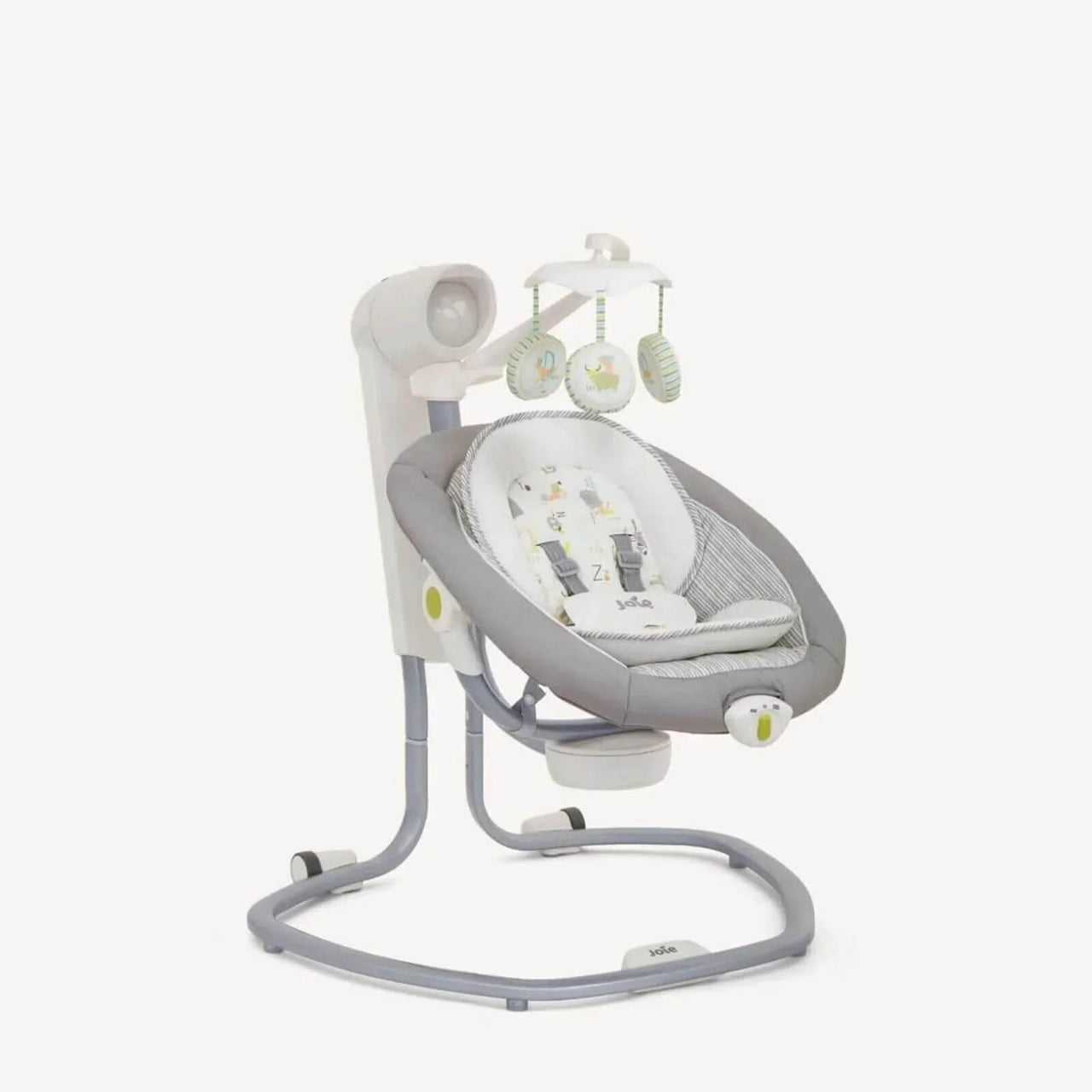 Joie Serina Swivel Baby Swing - Nature's Alphabet - Planet Toys