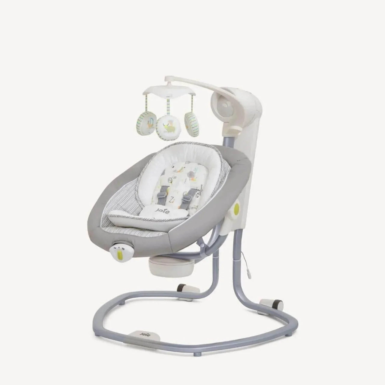 Joie Serina Swivel Baby Swing - Nature's Alphabet - Planet Toys