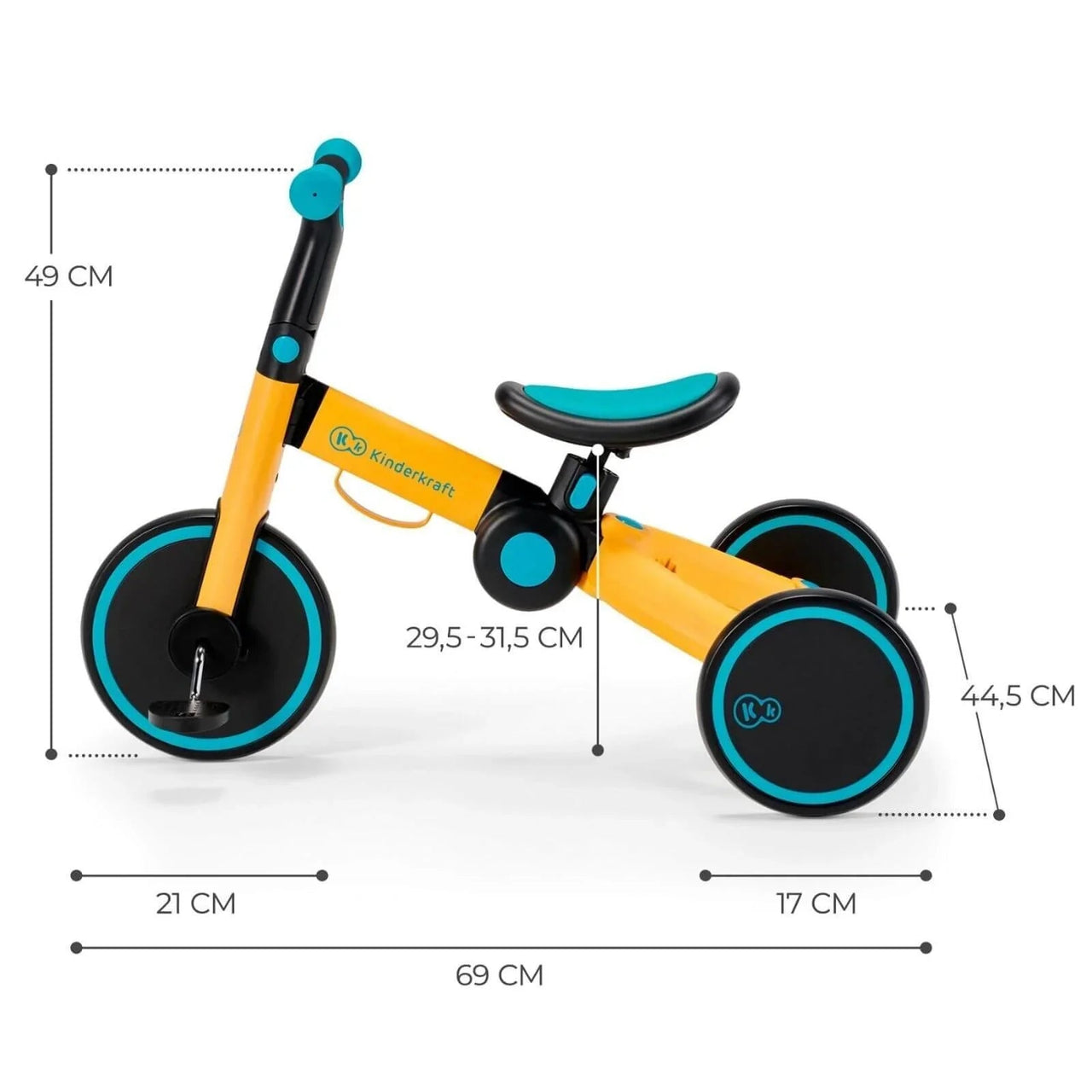 Kinderkraft 4 Trike Kids Tricycle - Planet Toys