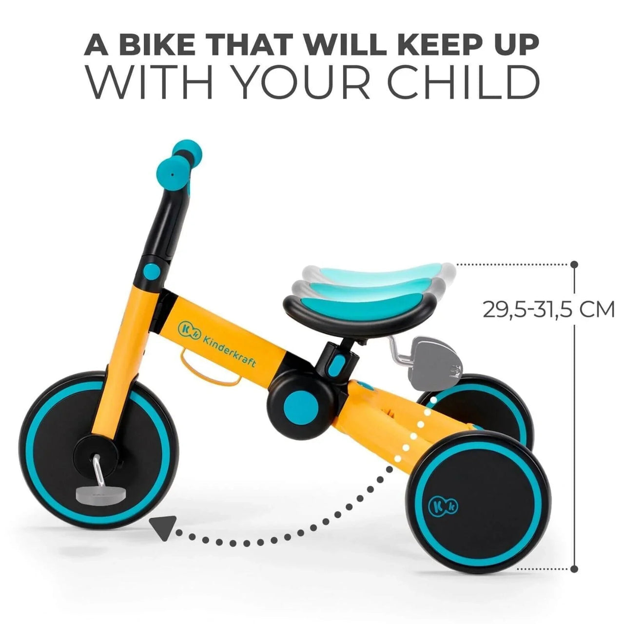 Kinderkraft 4 Trike Kids Tricycle - Planet Toys